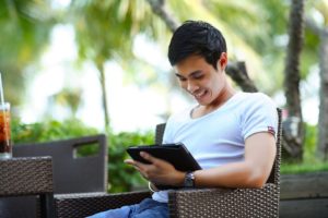 Young people scrolling through content on their mobile devices look to find social purpose within digital marketing content.