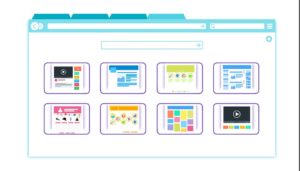 Different web page designs, and all you need is the content to fill them out.