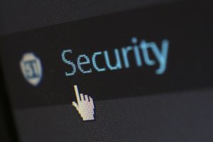 Security options in WordPress.