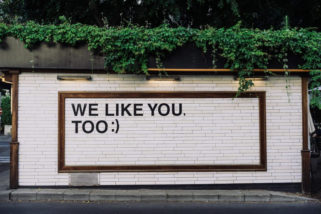 wall sign