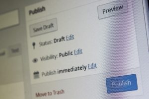 Make sure to check everything before publishing.