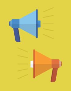 Megaphones for promoting good cornerstone content