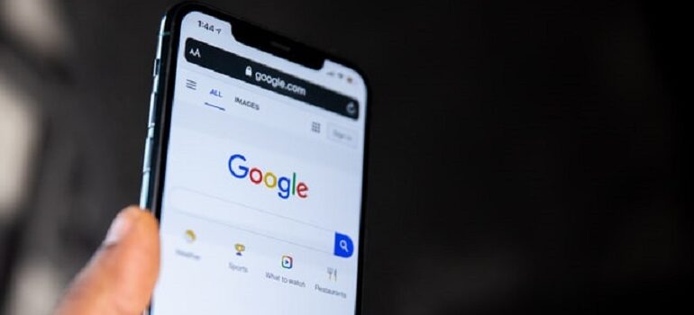 Google on phone