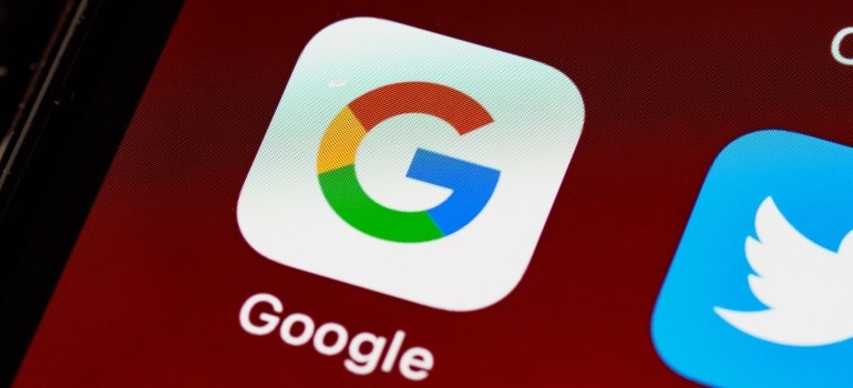 Google Chrome App on an iPhone